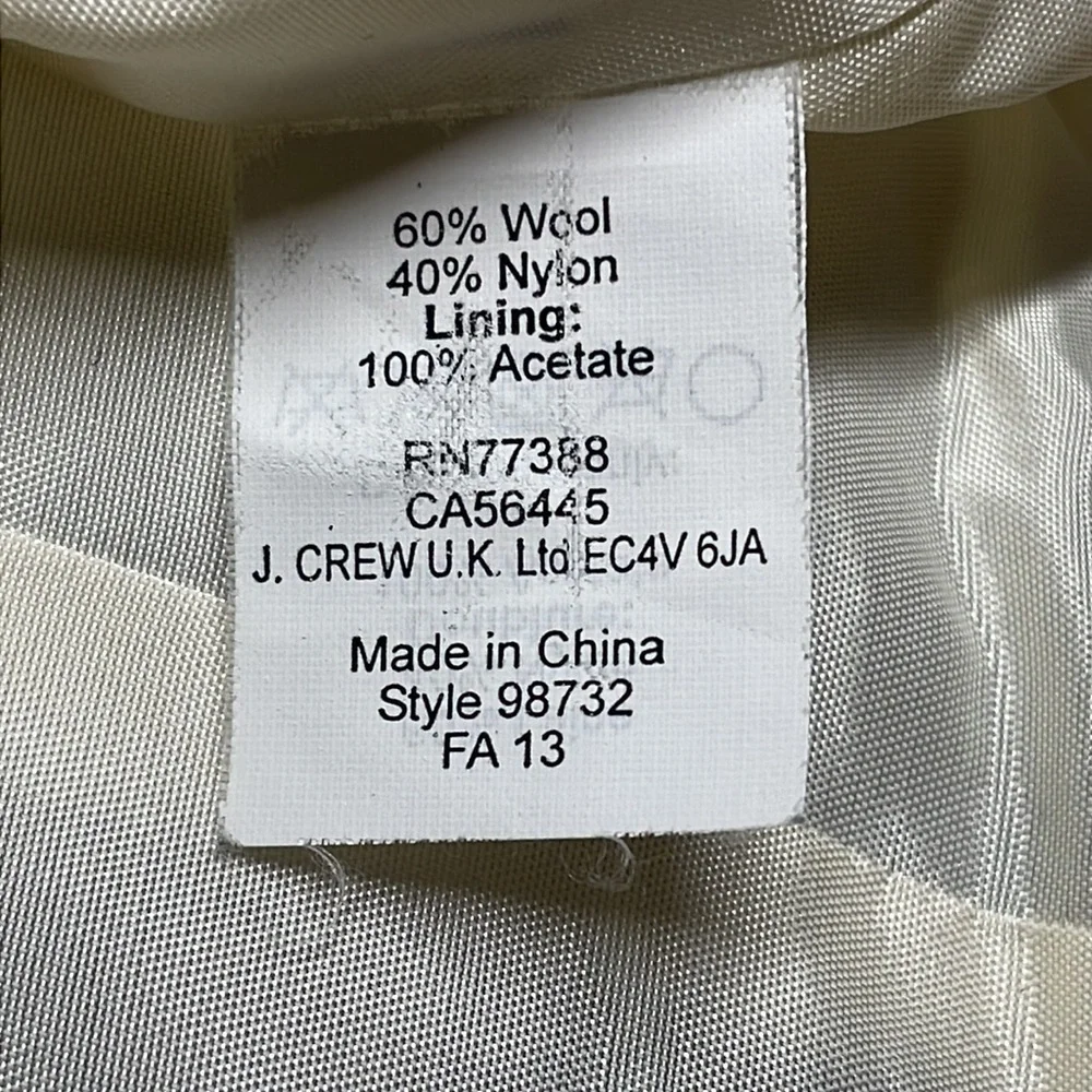 J.Crew Wool Houndstooth Suit Jacket - Picture 6 of 8